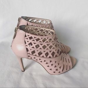I.N.C. Peep toe booties